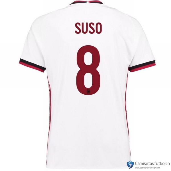 Camiseta Milan Segunda equipo Suso 2017-18